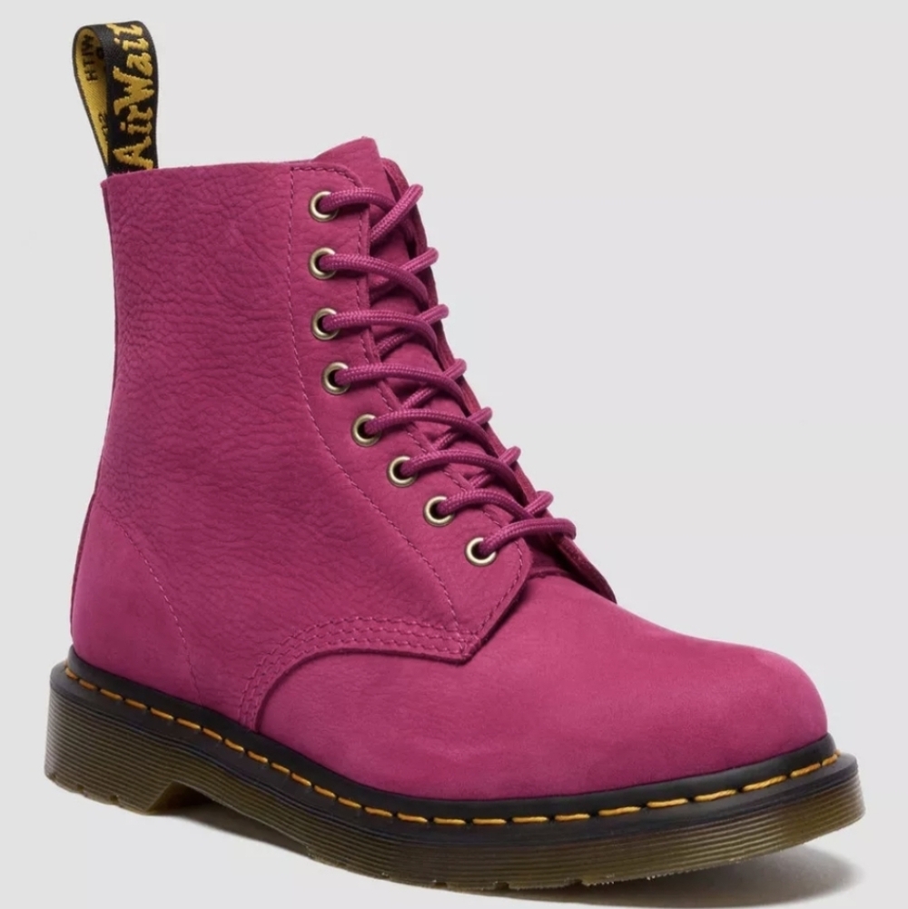 Pink Suede Dr. Martens